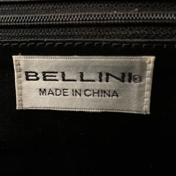 Bellini Handbag 9"Wx7"H Fold over Snap w/Goldtone Chain Handle 16.5"L - Picture 12 of 12